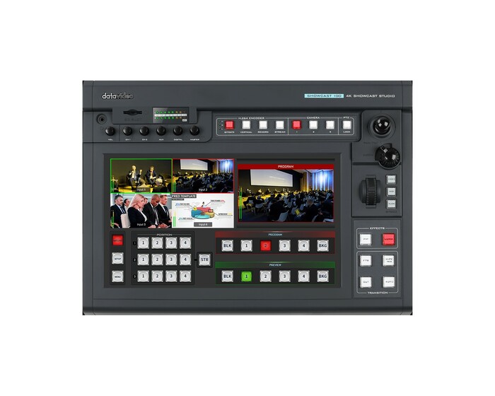 Datavideo SHOWCAST-100-KIT Includes ShowCast 100 And 3x PTC-280 Cameras