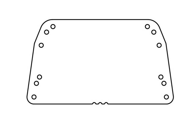 Nexo GPI-ANPL3-PW R2 – S12 – LS18 Mounting Plate, White