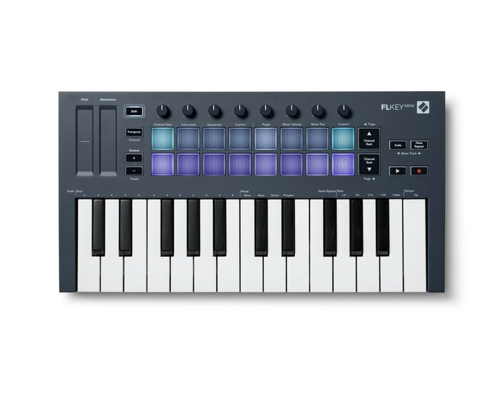 Novation FLKEY-MINI Compact 25 Key MIDI Keyboard For FL Studio