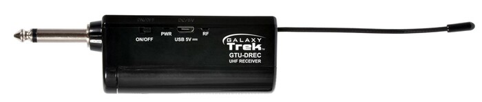 Galaxy Audio GTU-SVP5AB Mini Wireless System, 1 Headset, 1 Lav, Dual Receiver