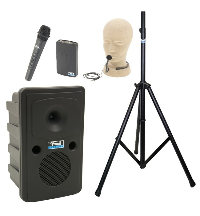 Anchor GO-GETTER-SYSTEM-X2 Go Getter (XU2), Anchor-Air, 2 Wireless Mics & Stand