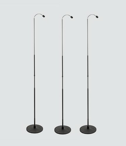 Earthworks FW730-3 Microphones And Boom Stands For Choir, 3 Pack