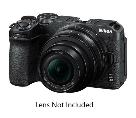 Nikon 1737-NKN Z30 Mirrorless Camera, Body Only