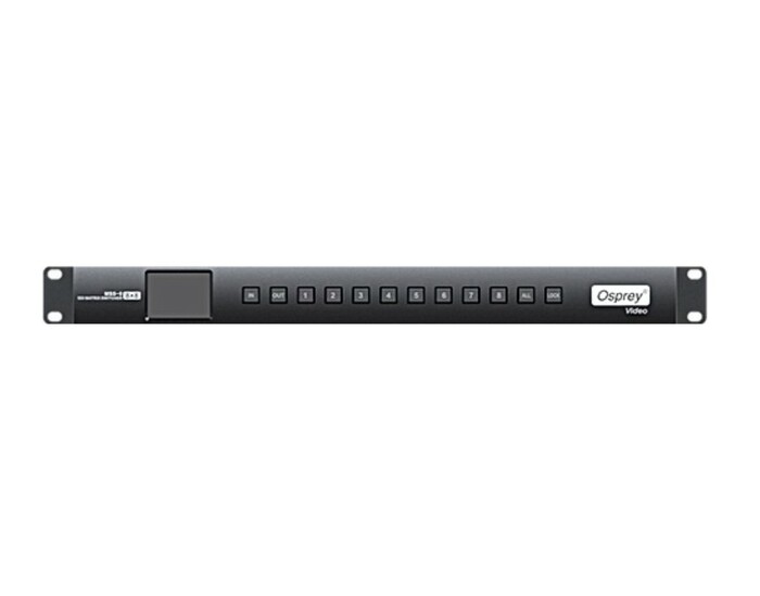 Osprey Video MSS-8 Matrix Switcher 3G SDI 8x8 Rackmount