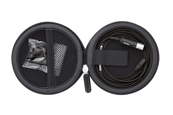 Shure UL4/C-MTQG-A Cardioid Lapel Microphone With MTQG Connection