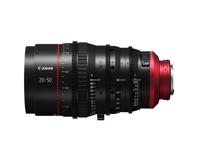 Canon 5726C007 CN-E 20-50mm T2.4 LF Cinema EOS Flex Zoom Lens, EF Mount