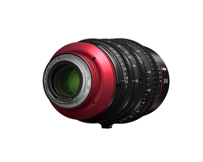 Canon 5726C002 CN-E 20-50mm T2.4 LF Cinema EOS Flex Zoom Lens, PL Mount