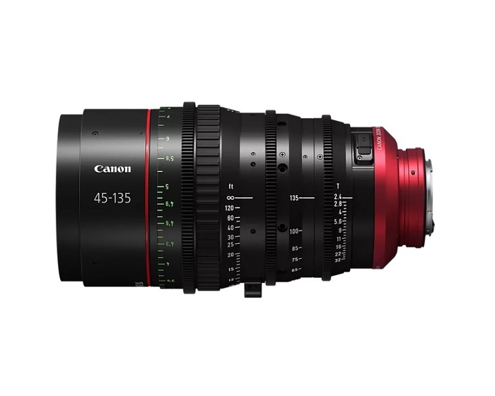 Canon 5915C007 CN-E 45-135mm T2.4 LF Cinema EOS Flex Zoom Lens, EF Mount