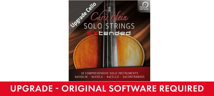 Best Service CH-SOLO-STR-UP-CEL Upgr For Users Of Chris Hein Solo Cello [download]