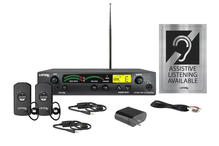Listen Technologies LS-30-072 DSP Essentials Starter Stationary RF System (72 MHz)
