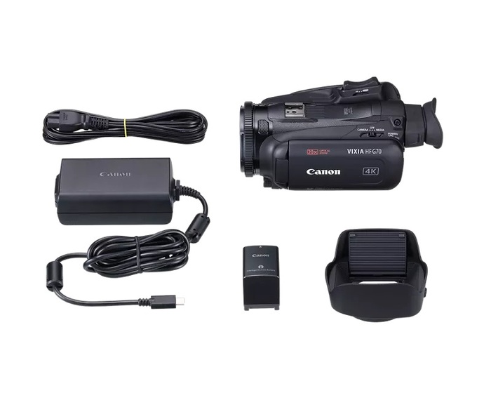 Canon VIXIA-HF-G70 Vixia HF G70 UHD 4K Camcorder, Black