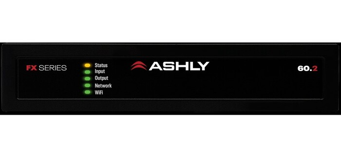 Ashly FX 60.2 1/2-Rack Compact 2-Channel Power Amplifier With DSP
