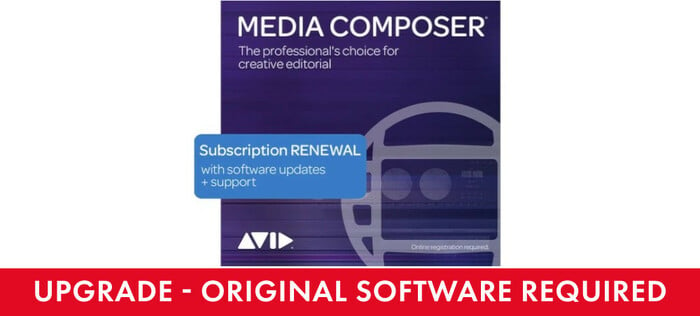 Avid Media Composer Ultimate 1-Year Subscription Renewal - EDU 12-Month License For Education / Academic Institutions, Renewal