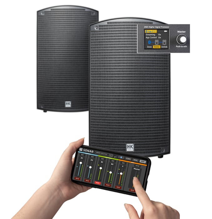 HK Audio SONAR 112 Xi 1200W 12" Powered Speaker