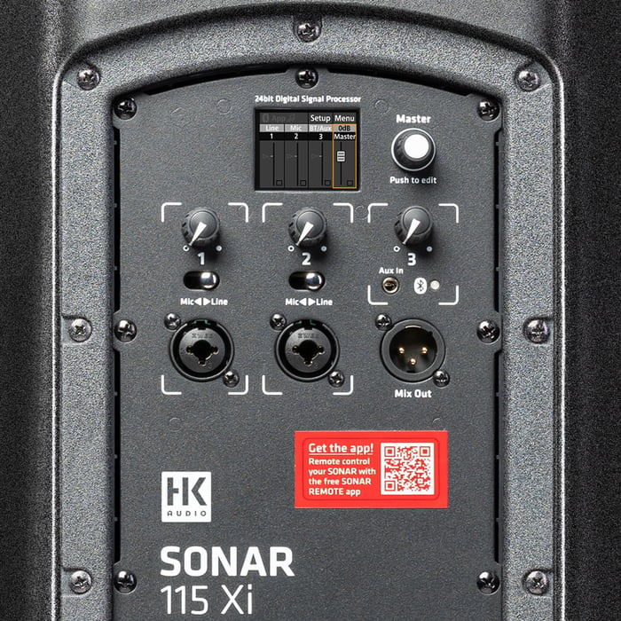 HK Audio SONAR 115 Xi 1200W 15" Powered Speaker