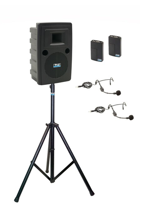 Anchor LIBERTY-SYSTEM-2 Liberty (U2), 2 Wireless Mics & Stand