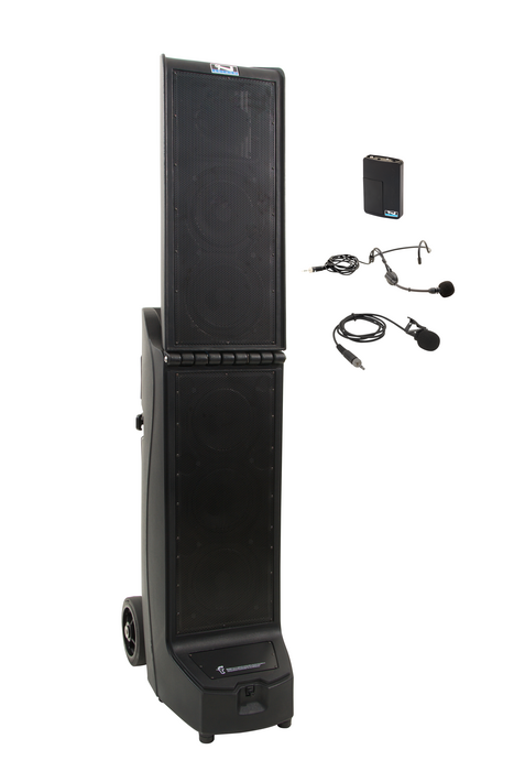 Anchor Bigfoot 2 Single Package B Portable PA With Wireless Beltpack, HBM-Link And LM-Link Microphones