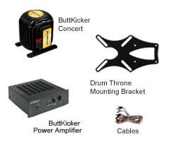 ButtKicker DRUM-THRONE-PKG Drum Throne Monitoring Package