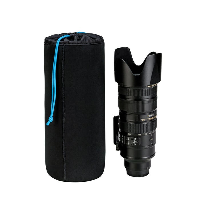 Tenba SOFT-LENS-PCH-12X5 Tools Soft Lens Pouch 12 X 5", Black
