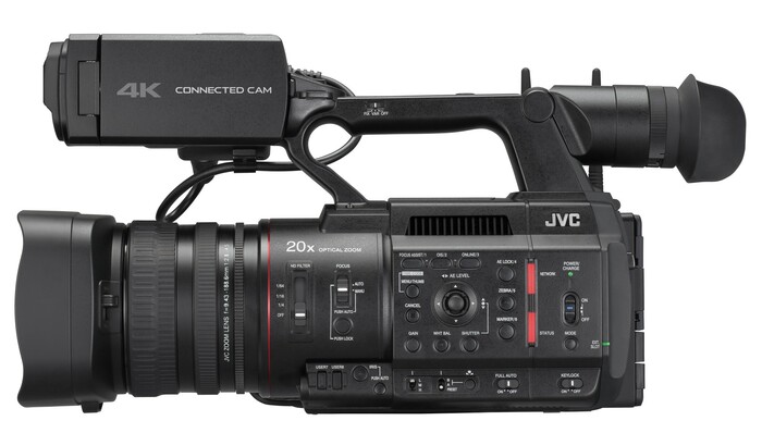 JVC GY-HC550U Connected Cam 1" 4K Broadcast Camcorder