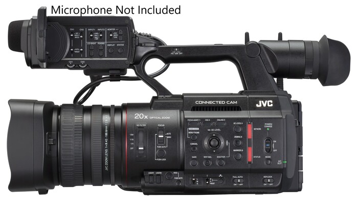 JVC GY-HC550U Connected Cam 1" 4K Broadcast Camcorder
