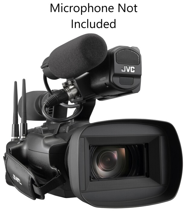 JVC GY-HC550U Connected Cam 1" 4K Broadcast Camcorder