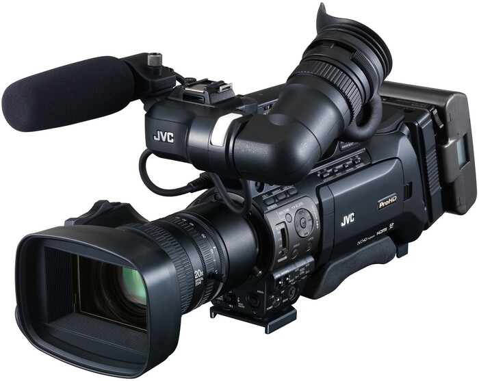 JVC GYHM850F20 ProHD Shoulder Camcorder With Fujinon XT20sx47BRM  Lens