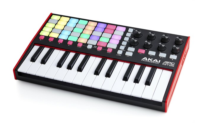 AKAI APC-KEY25-MK2 25-Key MIDI Controller For Ableton Live With RGB Pads
