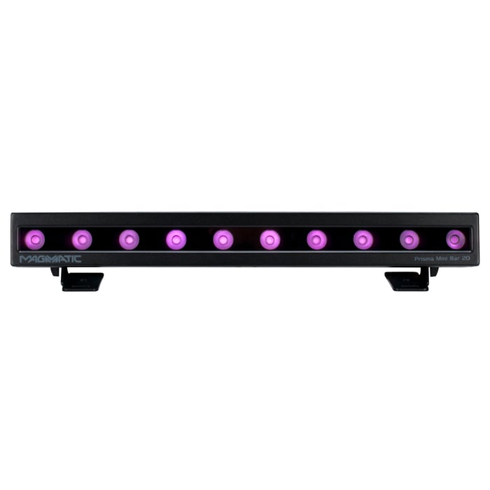 Magmatic PRISMA MINI BAR 20 10X3W 45° Lens UV LED IP65 Wash Bar Light