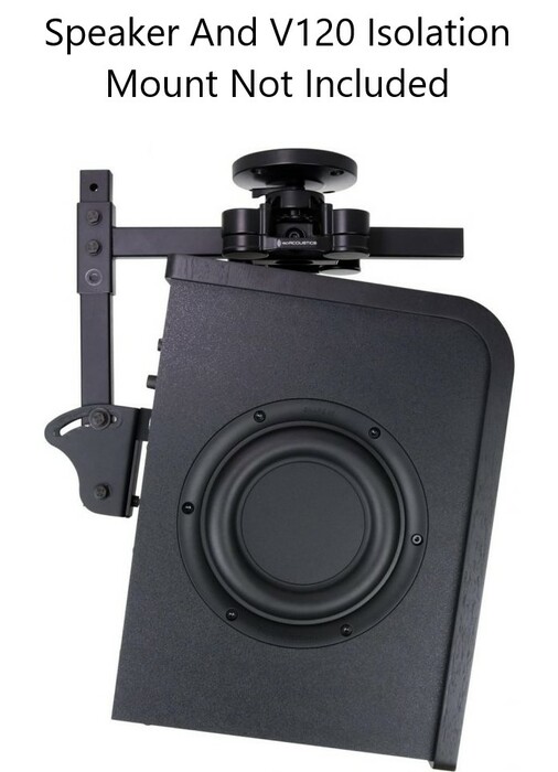 IsoAcoustics V120-L-BRACKET Slide-In Tilt L-Bracket For Studio Monitor