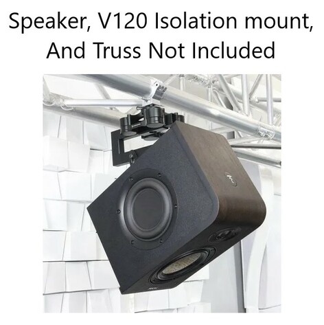 IsoAcoustics V120-C-BRACKET Slide-In Tilt C-Bracket For Studio Monitor