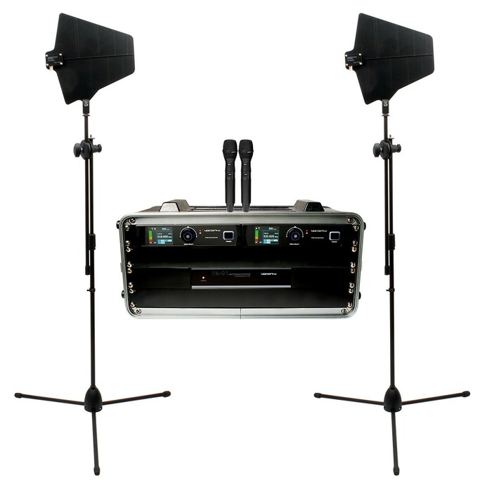 VocoPro BENCHMARK-DUAL-HH 2-Channel Wireless Handheld Mic System