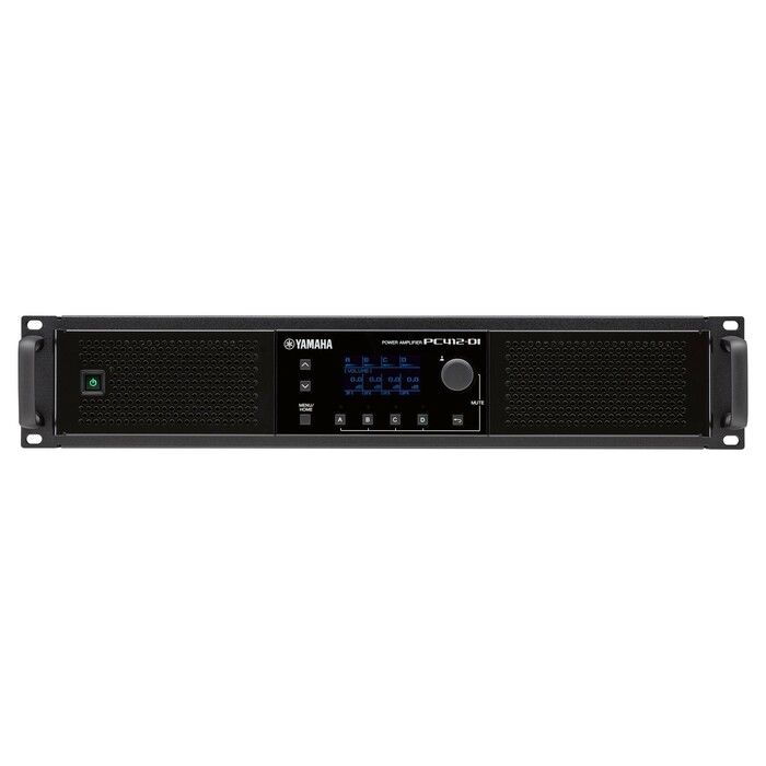 Yamaha PC412-DI 1200 Watt Power Amplifier With Euroblock Connectors And Built In DSP