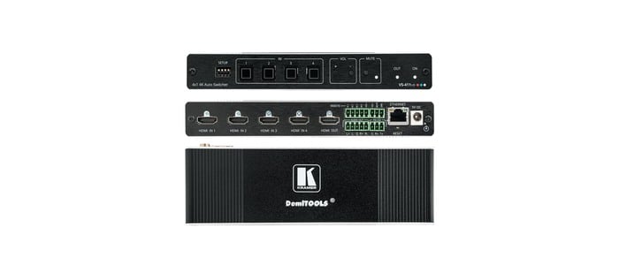 Kramer VS-411XS 4x1 4K HDR HDMI Intelligent Auto Switcher