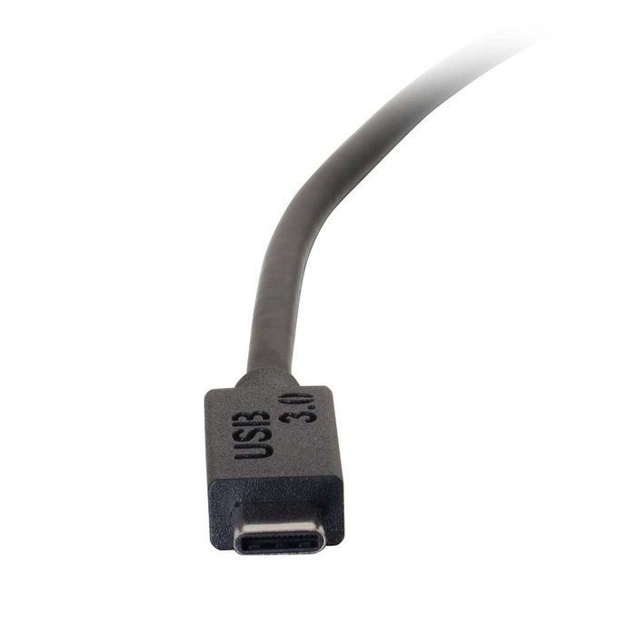 Cables To Go 28865 3' (0.9m) USB 3.0 USB 3.1 Gen 1 USB-C To USB-B Cable M/M, Black