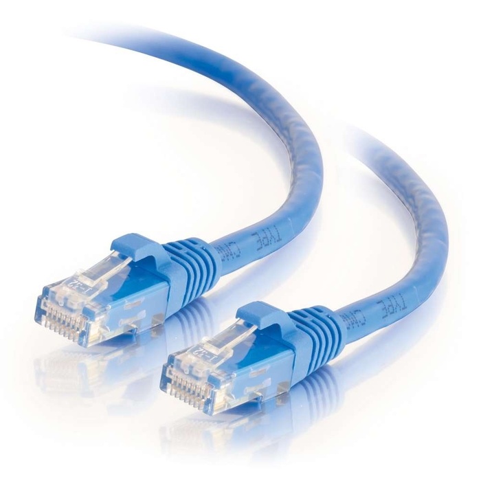 Cables To Go 31361 75ft Cat6 Snagless Unshielded Ethernet Network Patch Cable, Blue