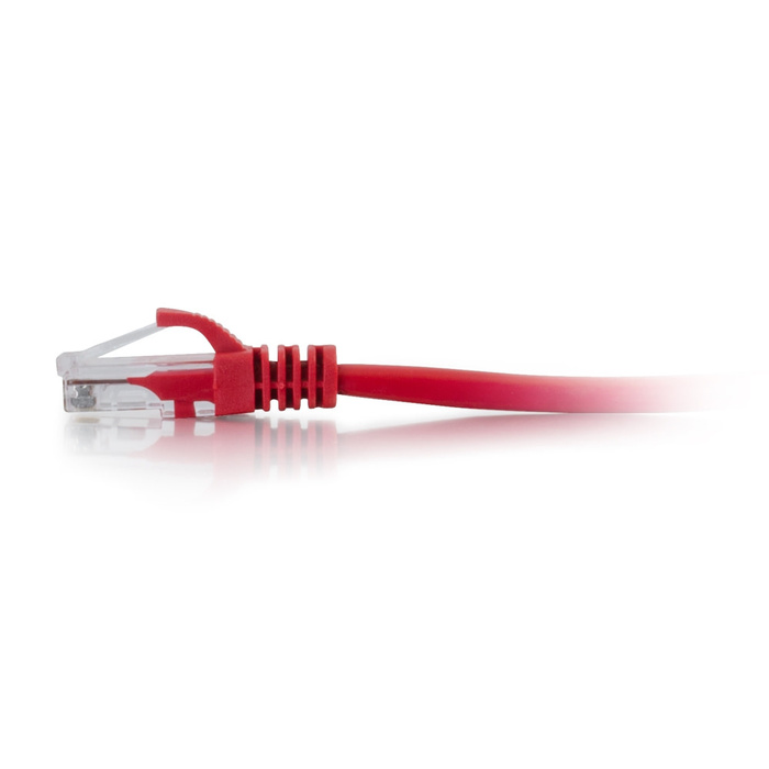 Cables To Go 50802 5ft Cat6a Snagless Unshielded (UTP) Ethernet Network Patch Cable, Red