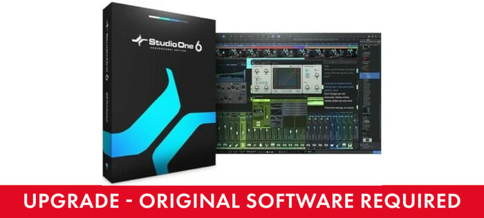 PreSonus Studio One 6 Crossgrade Pro DAW Software Professional Crossgrade [VIRTUAL]
