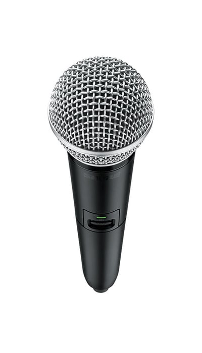 Shure GLXD124R+/85 Combo System With SM58 Microphone, WL185 Lavalier Microphone, & GLXD4R+ Receiver