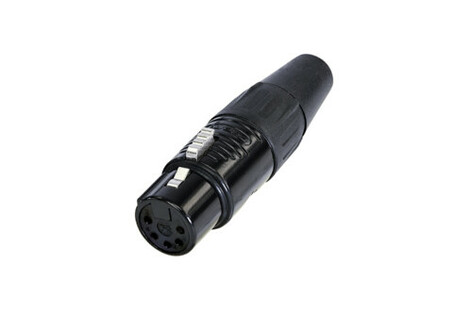 REAN RC5F-B-D XLR FEMALE 5POLE B 100ct Box