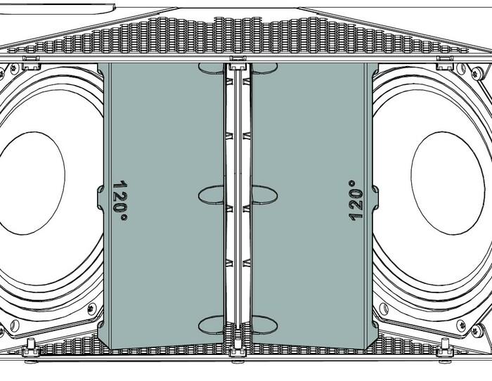 Nexo STT-FLG28120 Flange 120 Degree M28