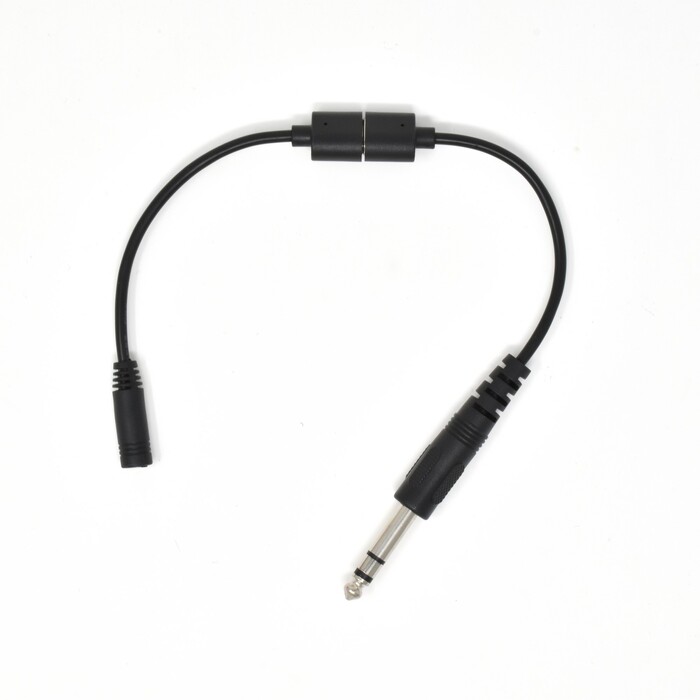 Angry Audio Headphone Disconnector (TRSM-MINIF) 1/4" TRS Male Plug To 1/8" TRS Female Jack