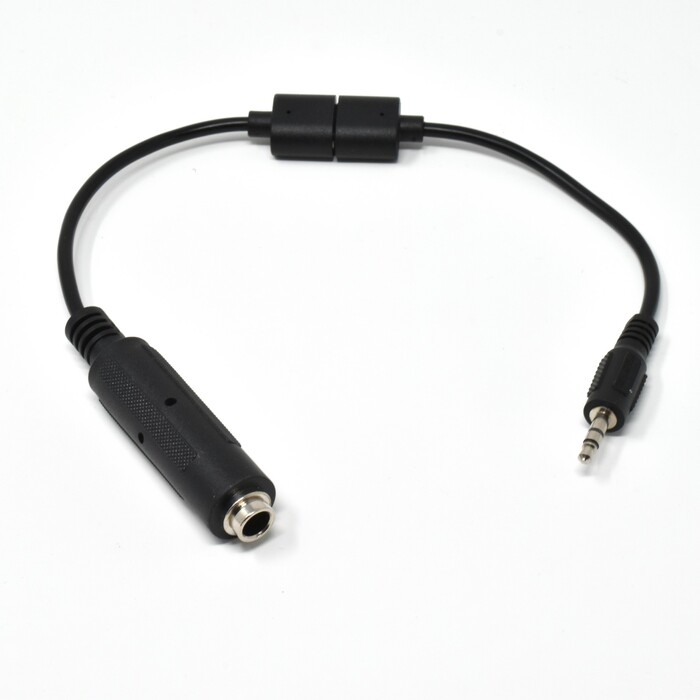 Angry Audio Headphone Disconnector (MINIM-TRSF) 1/8" TRS Male Plug To 1/4" TRS Female Jack