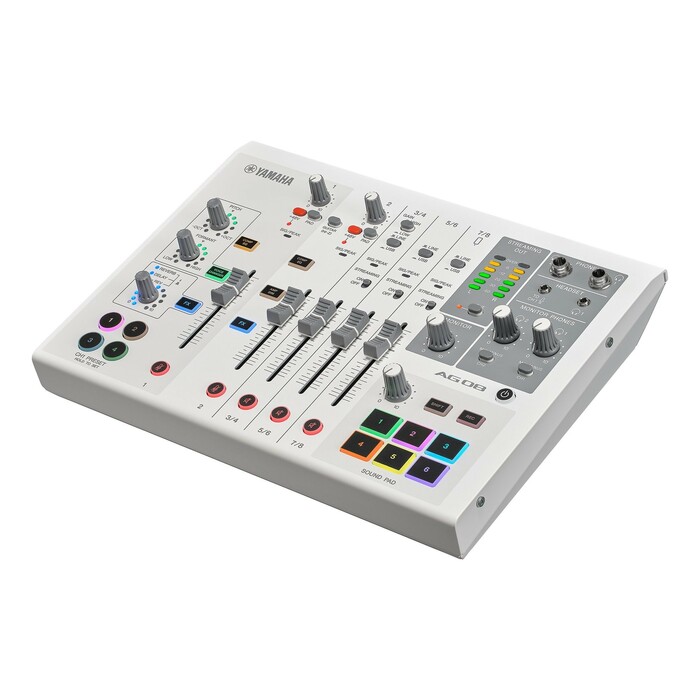 Yamaha AG08 8-Channel Mixer/USB Interface For IOS/Mac/PC