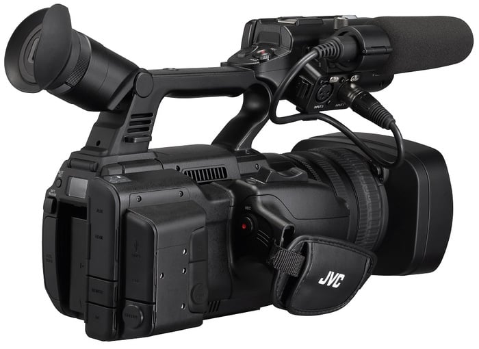 JVC GY-HC500UN 4K Handheld Camcorder With NDI|HX Mode Capability