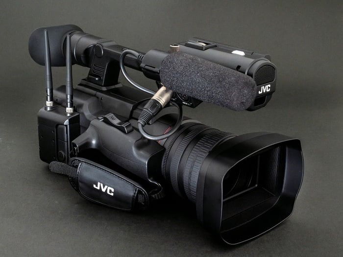 JVC GY-HC550UN 4K Handheld ENG Camcorder With NDI|HX Mode Capability