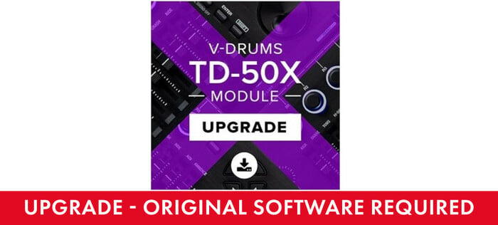 Roland TD-50X-UPG TD-50 Electronic Drum Software Upgrade [Virtual]