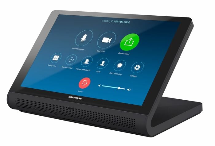 Crestron TS-770-B-S 7' Tabletop Touch Screen, Black Smooth