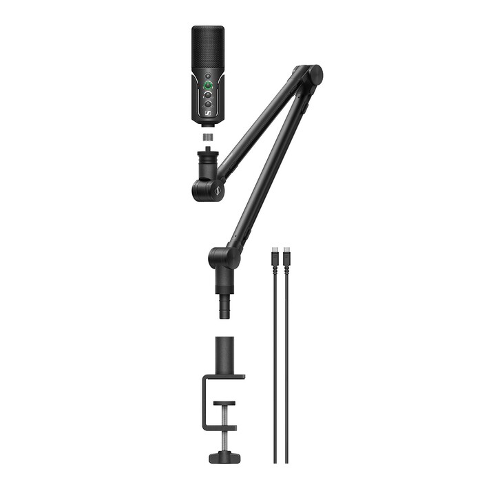 Sennheiser PROFILE-STREAM-SET USB Microphone With Boom Arm And 3 M USB-C Cable