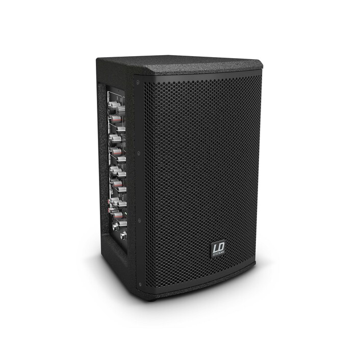 LD Systems MIX62AG3 6AG3 Powered  2-Way Loudspeaker With Integrated 4 Ch. Mixer